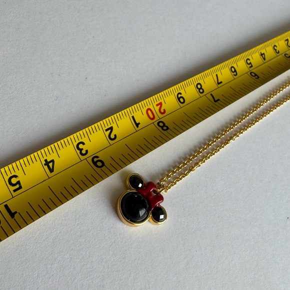 Kate Spade X Disney, Minnie Mouse. Red, Gold, and Black Necklace - Picture 6 of 12